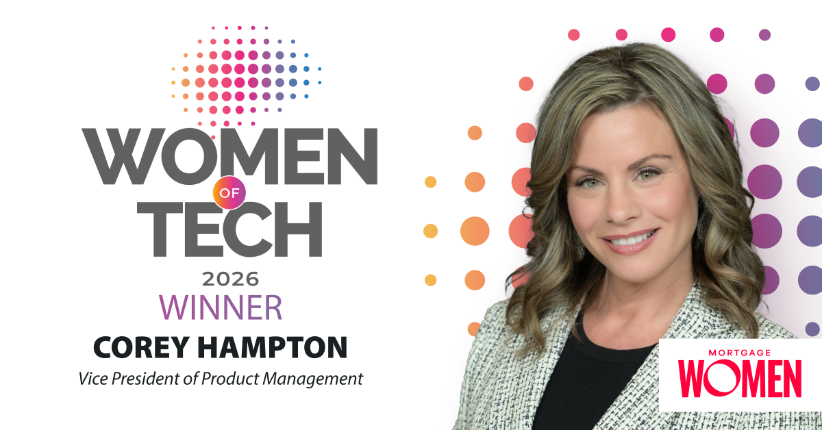 Corey Hampton Honored as 2026 Woman of Tech by Mortgage Women Magazine