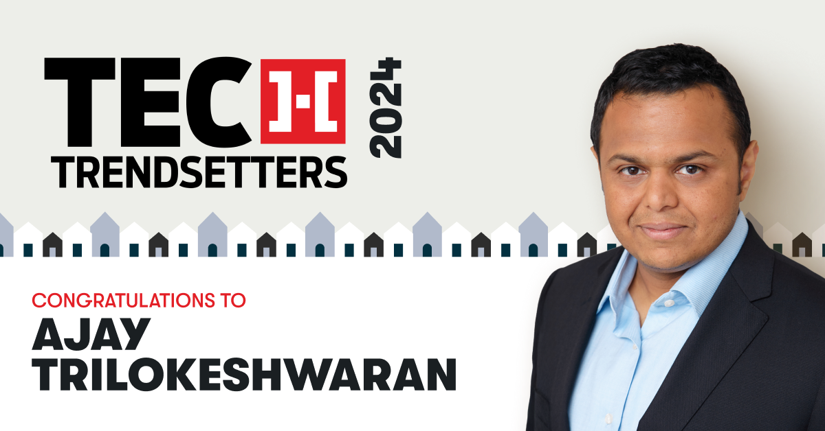 Informative Research's Ajay Trilokeshwaran Named 2024 Tech Trendsetter