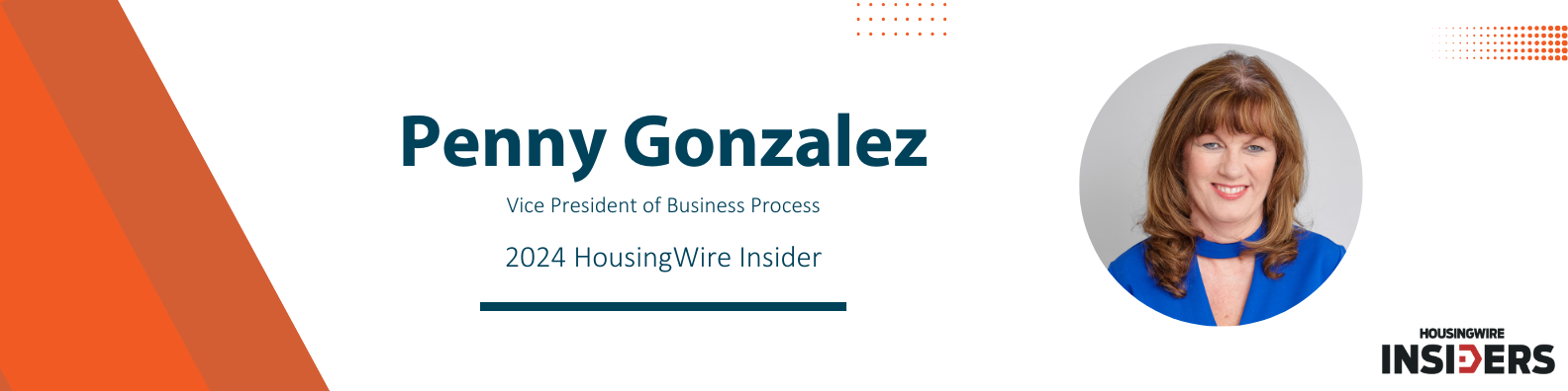 Informative Research's Penny Gonzalez Named 2024 HousingWire Insider