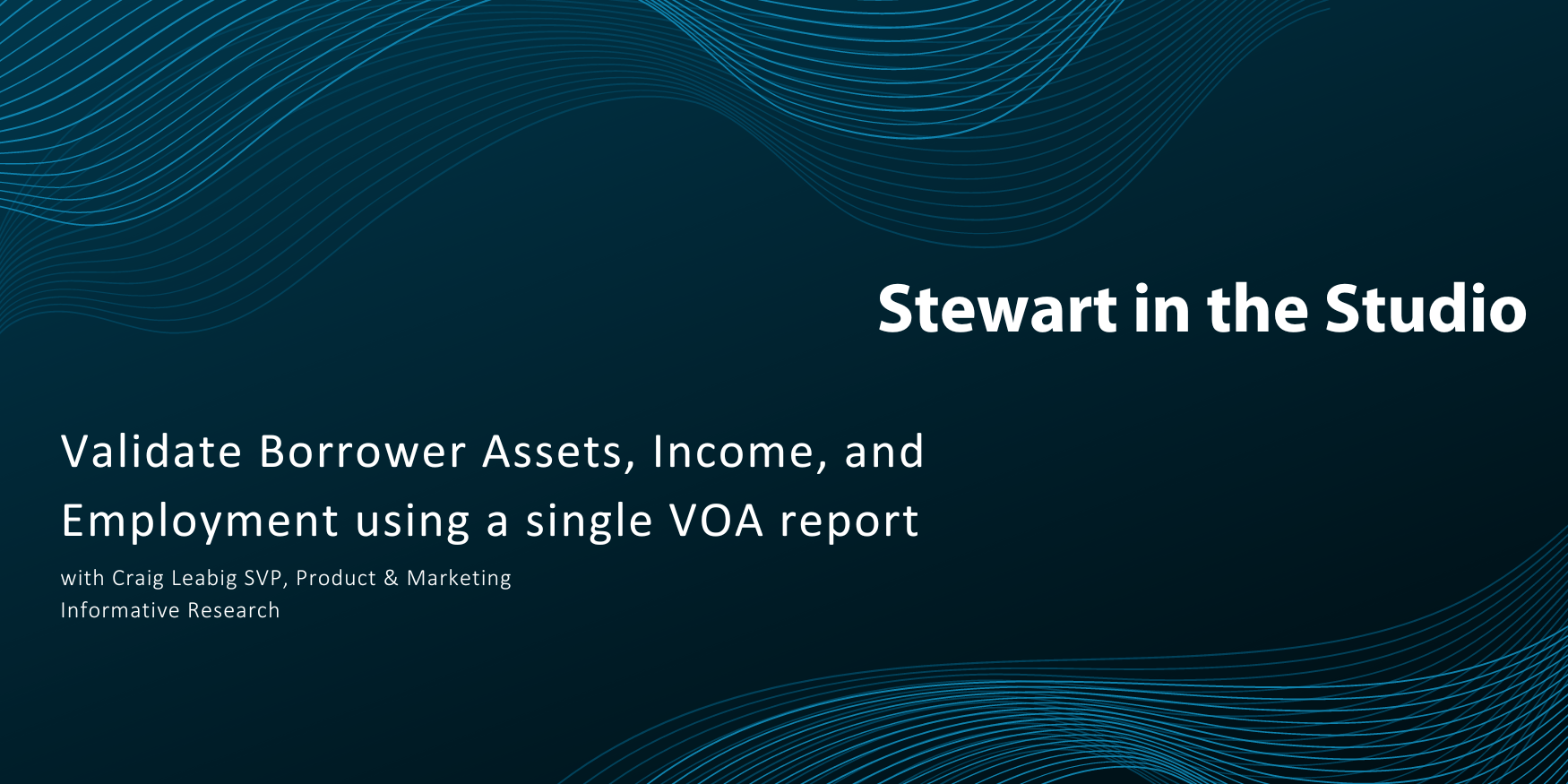 Validate Borrower Assets, Income, and Employment using a single VOA report