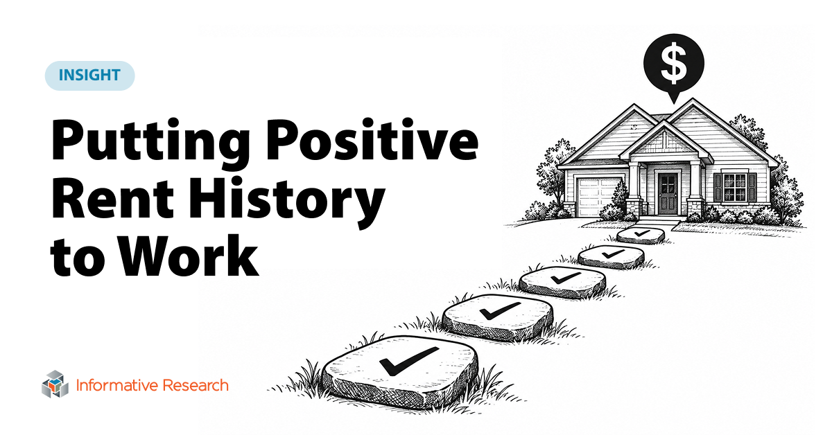 Mortgage Lenders Can Improve Pull-Through With Rent History