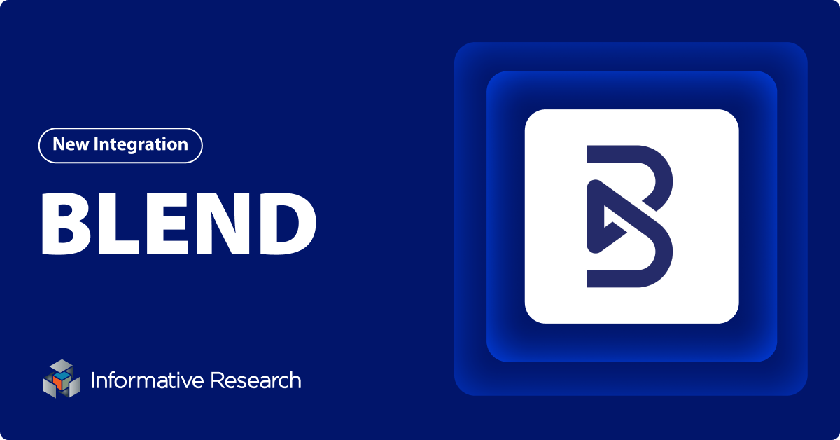 IR Integrates Their Flagship Credit Solutions with Blend