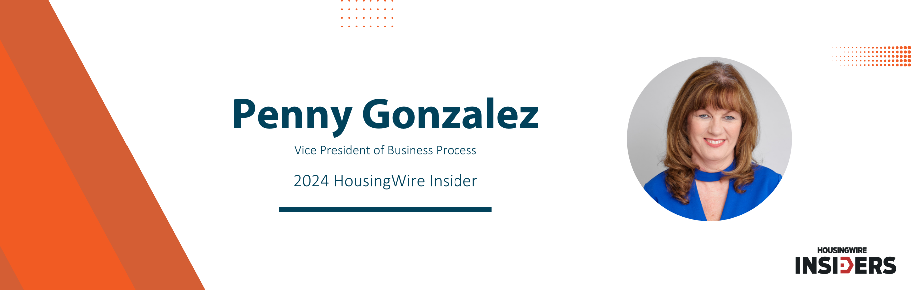 Informative Research's Penny Gonzalez Named 2024 HousingWire Insider